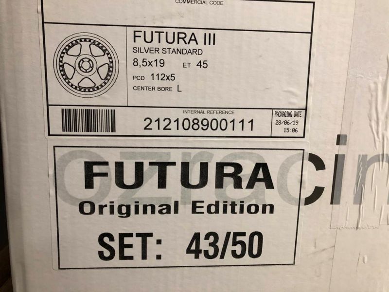 Cerchi in lega OZ Futura Limited edition 8,5X19 5X112