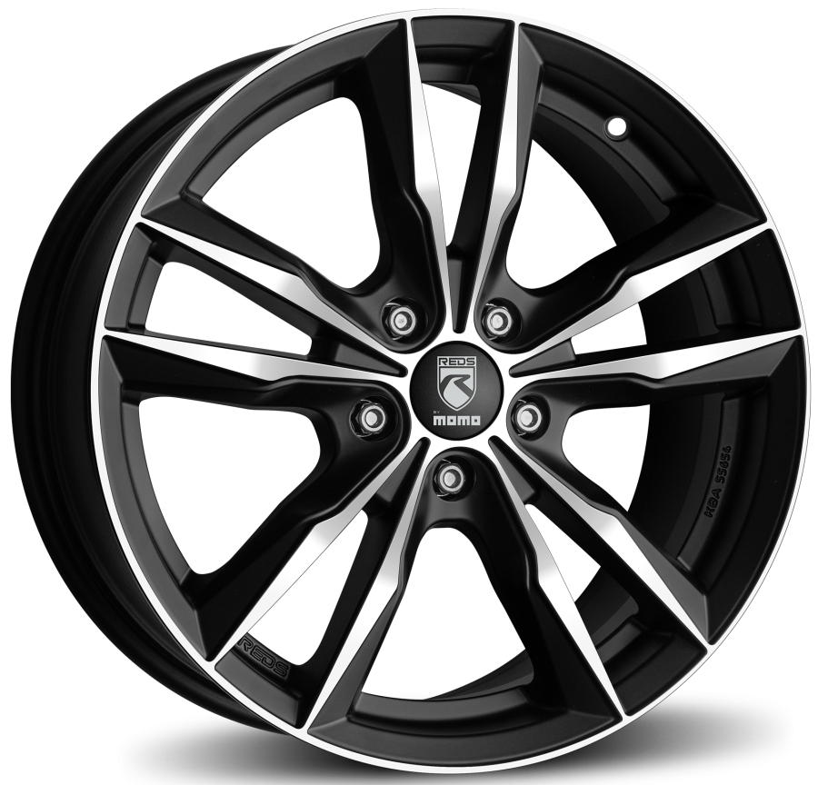 Cerchio REDS: FAST / NERO OPACO DIAMANTATO