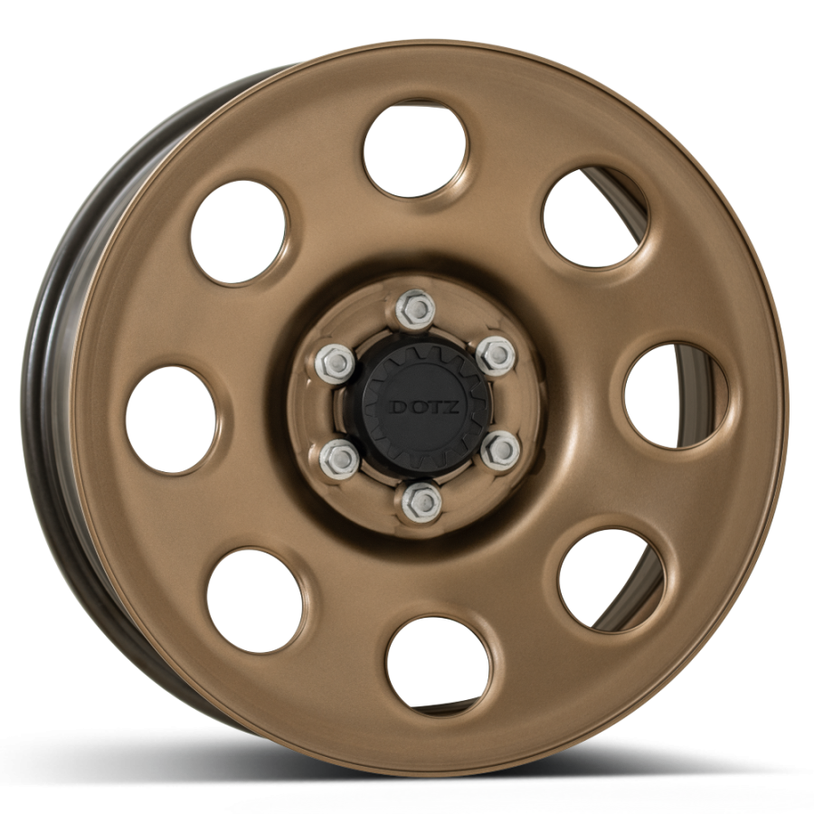 Cerchio DOTZ 4X4: OUTLAND BRONZE / BRONZE MATT